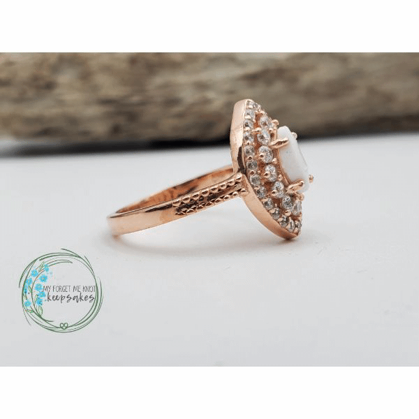 Marquise Vintage Halo Ring