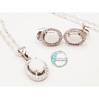 Olivia Earring and Pendant set