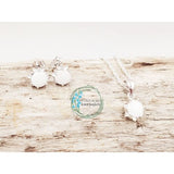 Shooting Star Earring and Pendant Set