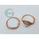 Sierra Teardrop Ring Set