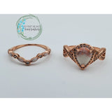 Sierra Teardrop Ring Set